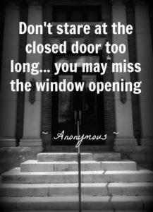 Closed Door quote,